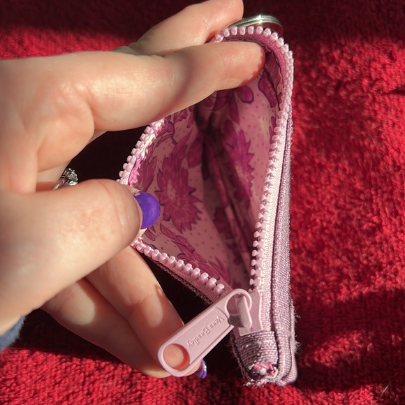 Vera Bradley Purple Zip Wallet - Picture 3 of 3